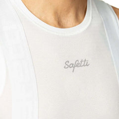 Underwear Camisilla Ciclismo Safetti Wind Para Hombre Blanco