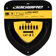 Kit Funda y Guaya de Cambios Jagwire PRO 1X Negro Stealth