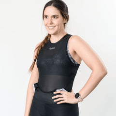 Underwear Camisilla Ciclismo Safetti Wind Nero Mujer Negra
