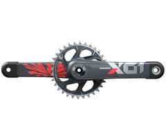Juego de Bielas Sram X01 Eagle Boost Dub DM 12 Vel Rojo