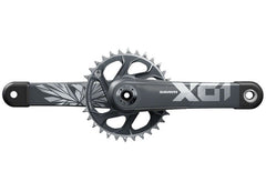 Juego de Bielas Sram X01 Eagle Boost Dub DM 12 Vel Gris