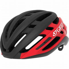 Casco de Ciclismo Giro Agilis Negro Mate/Rojo