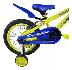 Bicicleta Niño GW 16 Super Hero Verde/Azul