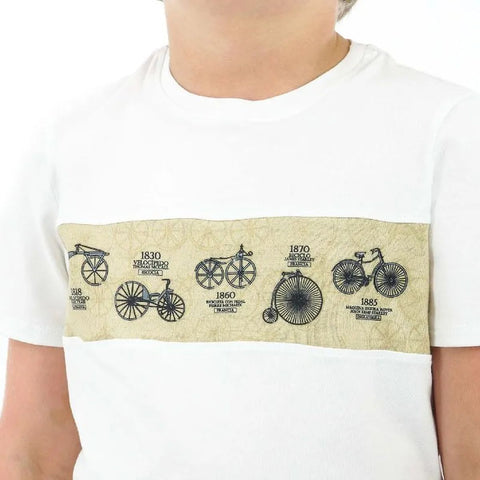 Camiseta Casual M/C Safetti History Niños