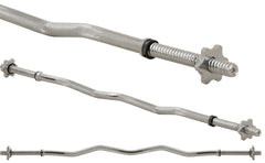 Barra En Z 1Pul (120Cm) Ha-8064 Sportfitness Plateado