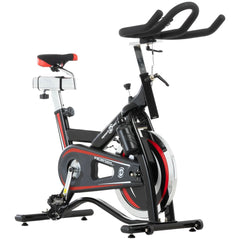 Bicicleta Spinning SportFitnessVicenza Negro Roja
