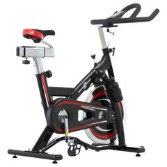 Bicicleta Spinning SportFitnessVicenza Negro Roja