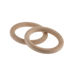 Set De Anillos En Madera Para Gimnasia Gmr-W002 Sportfitness