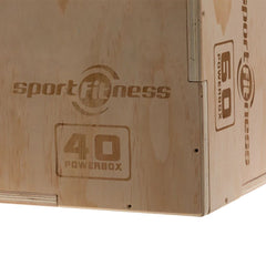 Cajon Pliometrico Pbx-W-003 Sportfitness Beige