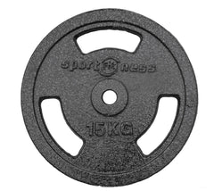 Disco Estandar Premium En Acero 1" Kg Ha-61007 Sportfitness