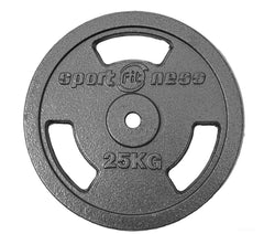 Disco Estandar Premium En Acero 1" Kg Ha-61007 Sportfitness