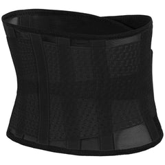 Cinturón Faja Abdominal Doble Ajuste Sportfitness Negro