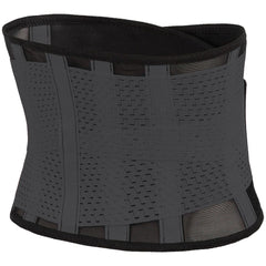 Cinturón Faja Abdominal Doble Ajuste Sportfitness Negro/Gris
