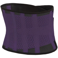 Faja Protectora con Doble Ajuste Sportfitnes Negro/Morado