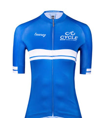 Jersey Ciclismo Suarez M/c Cyclewear Mujer Performance Azul