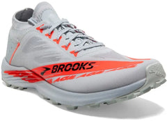 Tenis Brooks Catamount Agil Hombre Gris/Naranja