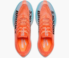 Tenis Brooks Hyperion Elite 5 Hombre Naranja/Azul