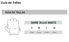 Guantes De Ciclismo Cortos Sallow Stain 2.3 Azul