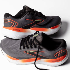 Tenis Brooks Glycerin 21 Hombre Gris/Naranja
