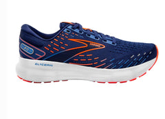 Tenis Brooks Glycerin 20 Hombre Azul/Naranja