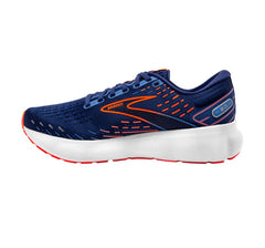 Tenis Brooks Glycerin 20 Hombre Azul/Naranja