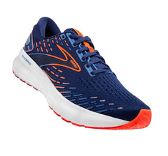 Tenis Brooks Glycerin 20 Hombre Azul/Naranja