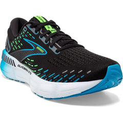 Tenis Brooks Glycerin GTS 20 Hombre Negro/Verde