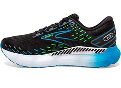 Tenis Brooks Glycerin GTS 20 Hombre Negro/Verde