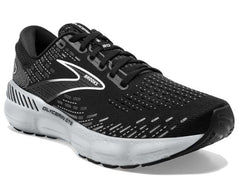 Tenis Brooks Glycerin GTS 20 Hombre Negro/Blanco/Aleación