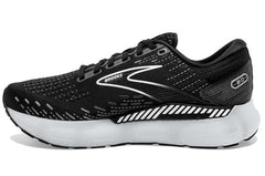 Tenis Brooks Glycerin GTS 20 Hombre Negro/Blanco/Aleación