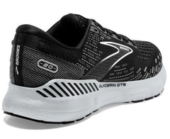 Tenis Brooks Glycerin GTS 20 Hombre Negro/Blanco/Aleación