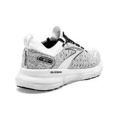 Tenis Brooks Glycerin StealthFit 20 Hombre Gris/Blanco