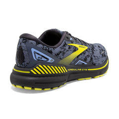 Tenis Brooks Adrenaline GTS 23 Hombre Gris/Amarillo