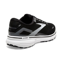 Tenis Brooks Ghost 15 Hombre Negro/Negro Perlado/Blanco