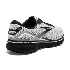 Tenis Brooks Ghost 15 Hombre Blanco/Negro