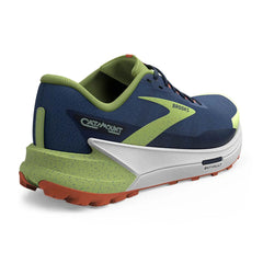 Tenis Brooks Catamount 2 Hombre Azul/Verde