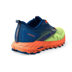 Tenis Brooks Cascadia 17 Hombre Verde/Azul