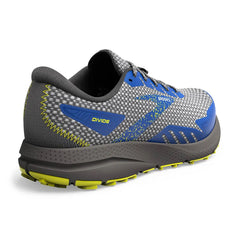 Tenis Brooks Divide 4 Hombre Gris/Azul