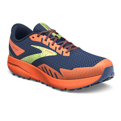 Tenis Brooks Divide 4 Hombre Azul/Naranja