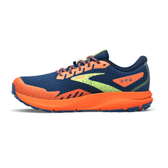 Tenis Brooks Divide 4 Hombre Azul/Naranja