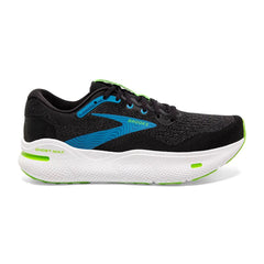 Tenis Brooks Ghost Max Hombre Negro/Azul/Verde