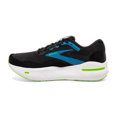 Tenis Brooks Ghost Max Hombre Negro/Azul/Verde