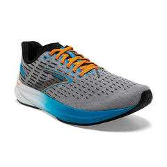 Tenis Brooks Hyperion Hombre Gris/Naranja