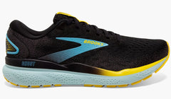 Tenis Brooks Ghost 16 Hombre Negro/Azul