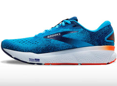 Tenis Brooks Ghost 16 Hombre Azul/Naranja