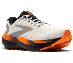 Tenis Brooks Glycerin 21 Hombre Blanco/Naranja