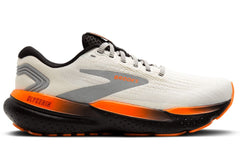 Tenis Brooks Glycerin 21 Hombre Blanco/Naranja