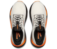Tenis Brooks Glycerin 21 Hombre Blanco/Naranja