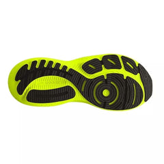 Tenis Brooks Glycerin GTS 21 Hombre Negro/Amarillo Neon