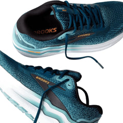 Tenis Brooks Ghost Max 2 Hombre Agua Marina